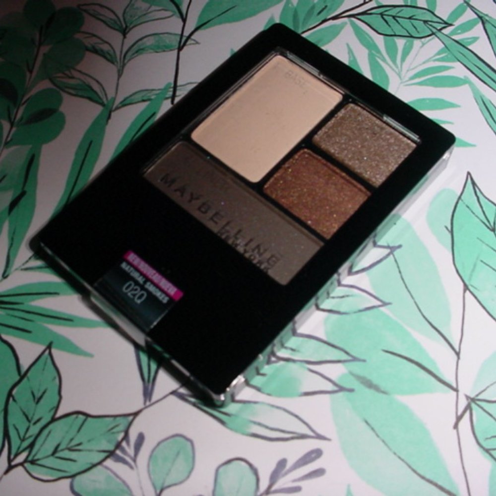MAYBELLINE Sealed Expert wear Eyeshadow Quad NATURAL SMOKES